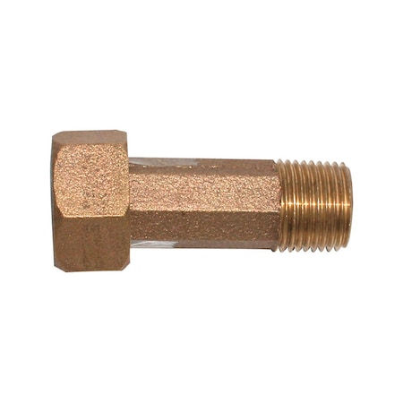 B & K Legend 3/4 in. MIP X 3/4 in. D MIP Bronze Meter Coupling 313-134NL